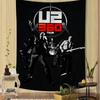 Rock Band U2 Tapestry Anime Hanging Tarot Hippie Wall Rugs Dorm Sheets Cartoon Tapestry Art Science Fiction Room Home Decor