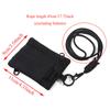 Japanese Casual Oxford Cloth Hanging Neck Mini Coin Card Holder Zipper Pouch Men and Women ins Key Small Bag with Lanyard