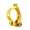 40/41mm Bike Seat Tube Clamp Aluminium Zinc Zinc Alloy Bicycle Saddle Clip Bike Seat Post Clamp  MTB