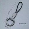 High-End Suede Woven Car Keychains - Simple, Creative, Unisex Lanyard