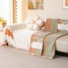Fleece Sofa Cover Cloth Light Luxury High Sense Anti-Scratching Sofa Cover One Piece Sofa Cover Full Cover Sofa Cover