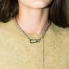 Pearlymore Clip Holder Drop Chain Necklace
