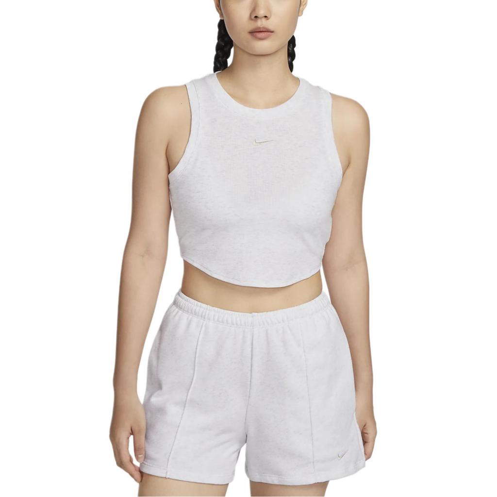 New Nike Sportswear Essentials Series Tank Tops Women's White FB8280-051