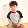 LUSON Baby Boys Raglan Sleeve Color-Block T-Shirt