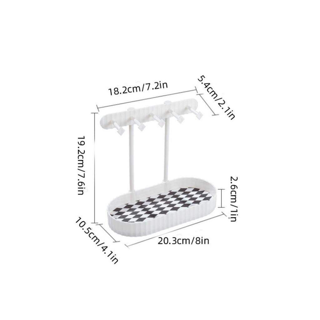 3/2/1 PC Desktop Jewelry Organizer with Drawers for Studs, Earrings, Necklaces, and Bracelets