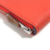 HERMES Azap Long Silk-In Wallet Zip Around Long Wallet Epsom Capusine Orange