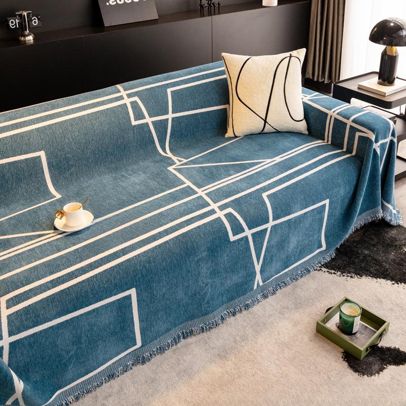 

Полотенце для дивана, универсальное для всех сезонов, защита от царапин кошек, чехол для дивана Ins Style, полное покрытие, одеяло для дивана, чехол для дивана, пыленепроницаемый 180*230cm