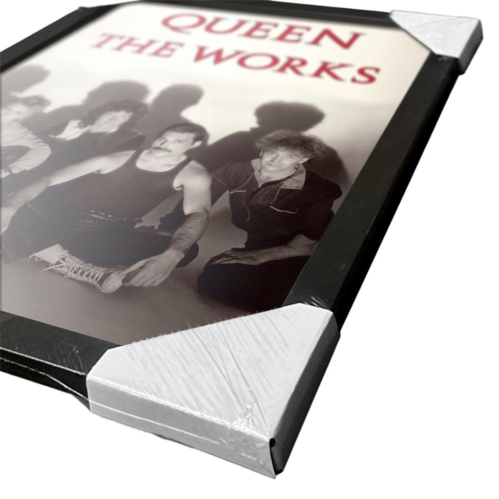 Queen The Works Framed Poster