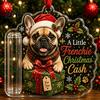 Wooden Money Clip Ornament Christmas Holder Ornament, Cash Gift Tree Hanging Decoration, Acrylic Display Storage Merry Pendant for Holiday Party Decor