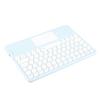 Touch Wireless Keyboard Round Keycaps Ergonomic Design Ultra Thin Smart Touch Wireless Keyboard for