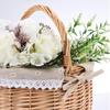 Handmade Willow Weaving Mother's Day Flower Basket Rural Companion Gift Handbag Flower Arrangement Small Basket