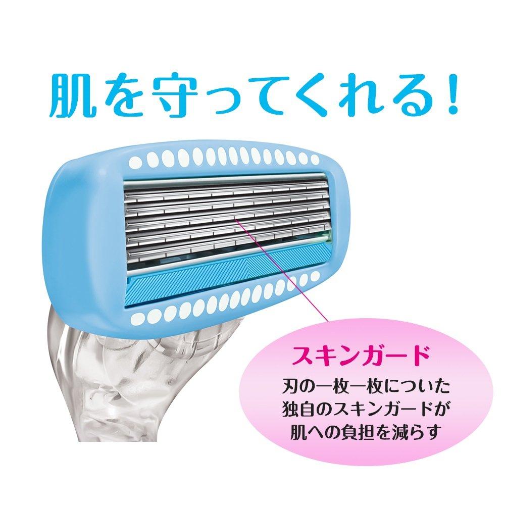 Schick HydroSilk Holder Razor for Sensitive 2 1 Skin, Women's (Includes Blades, Pre-Installed)