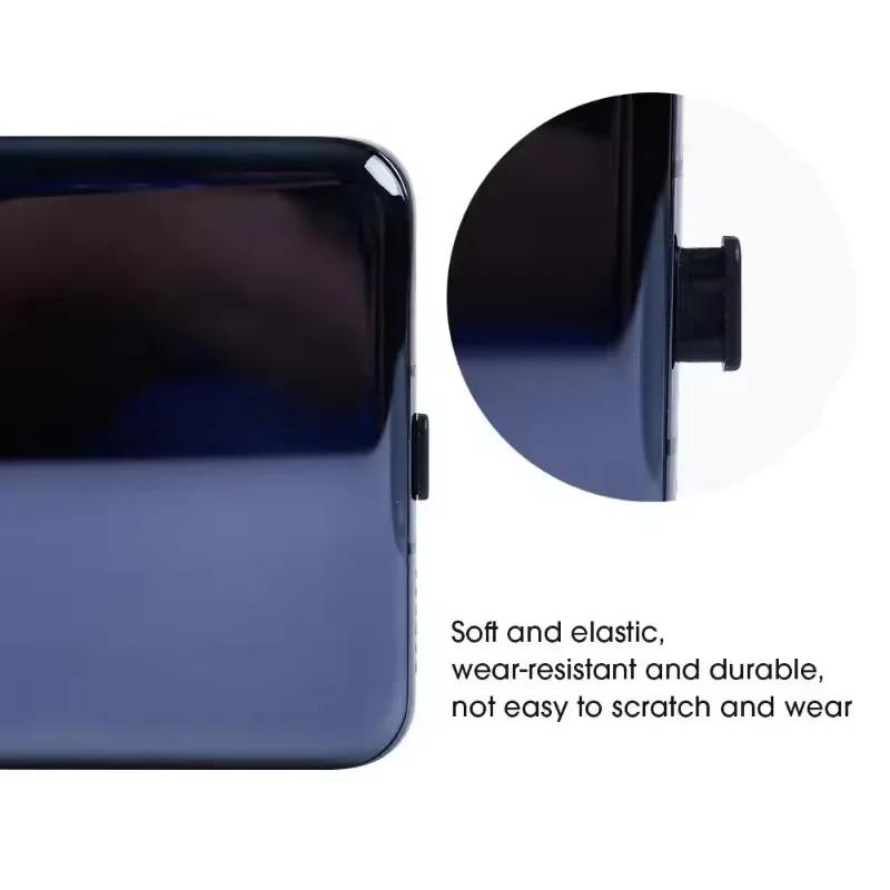 20-1PCS Type-C Dust Plugs Charging Port Protector Dustplug Universal Stopper Caps Silicone Anti-dust Cover for Mobile Phone IPad