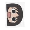 Osaka Azumanga Daioh Peeker (Colored) 2024 An Ultra-Soft Micro Fleece Blanket