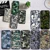 LO18 Camouflage Soft Shell Phone Case for Samsung Galaxy S20 S21 S22 Ultra FE + Plus A21S A22 A24 A25 A26 A30 A30S A31