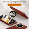 Leather With Privacy Screen Tempered Glass Protector Case For Honor Magic V3 All-inclusive Spring Hinged Camera Holder Cover