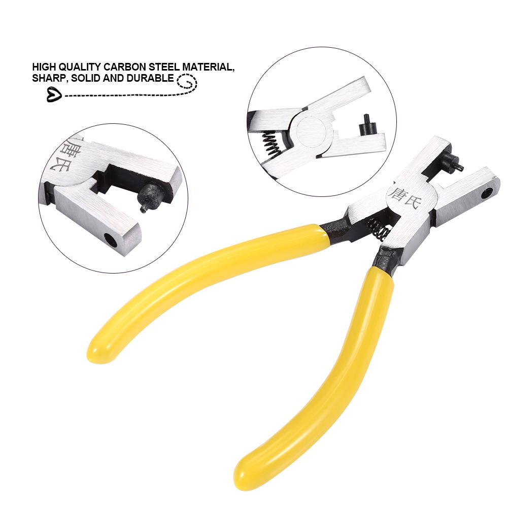 

1Pc Carbon Steel Watch Puncher Belt Strap Hole Punching Plier Repairing Tool
