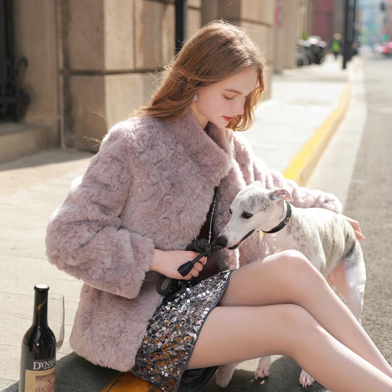 

Женское пальто Sancai из искусственного меха со стойкой XL