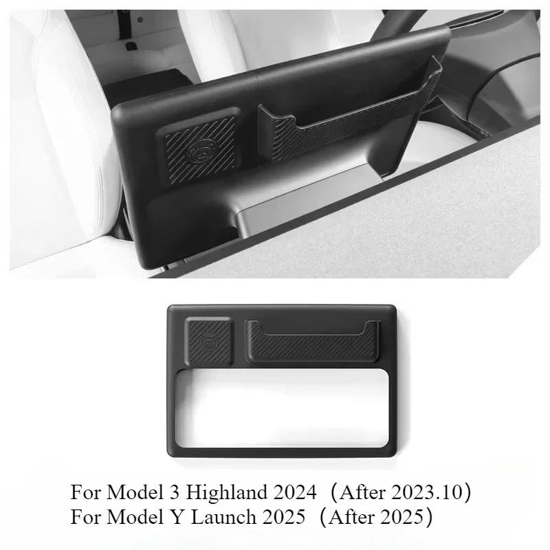 

For Tesla Model Y Launch/Model 3 Highland 2025 Screen Protector Frame Central Control Screen Protection Sleeve Car Accessories