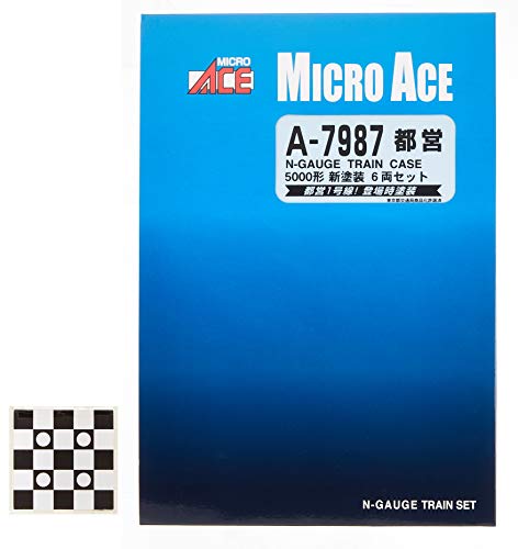 MicroAce N Gauge Toei 5000 Series New Paint 6-Car Set A7987 Model Train