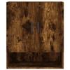 Wall Mounted Cabinet Smoked Oak Finish 60 x 31 x 70 cm Engineered Wood