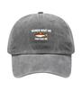 Fische fürchten mich Aufdruck Gewaschene Baumwolle Verstellbare Baseballkappe Klassische Snapback Papa-Hut Atmungsaktiver Hut Golf Angeln Outdoor Sonnenschutzmütze