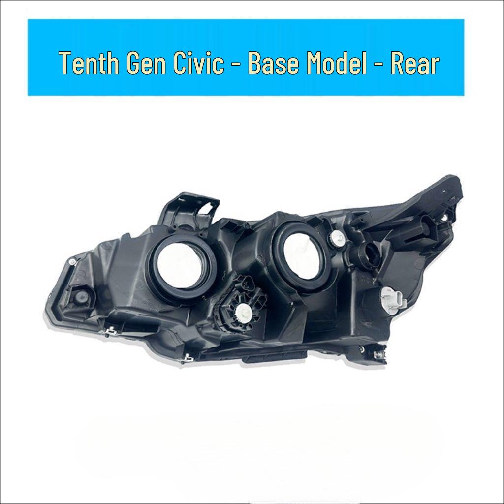 Fits 16-20 Honda Civic (10th Gen) LED Headlight Assembly.