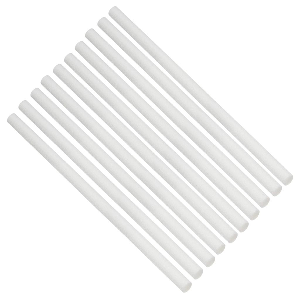 10Pcs Humidifier Sticks Replacement Cotton Filter 10mm Core Cotton Filter Wicks for Portable USB