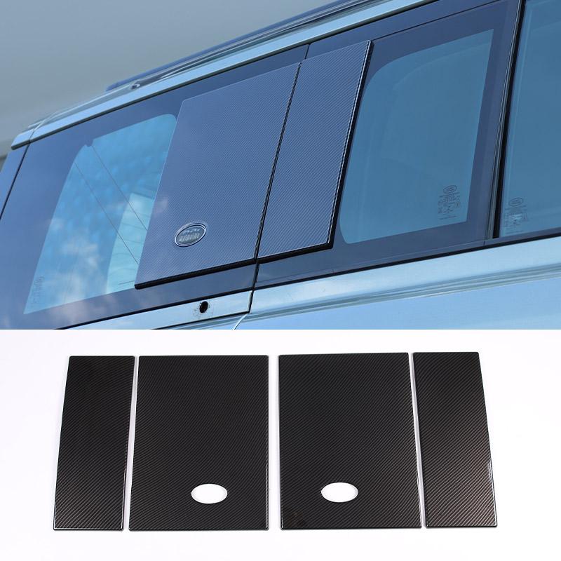 ABS Carbon Fiber For Land Rover Defender 110 2020-2026 Car Interior Modification Protection Cover Decorative Patch Accessories