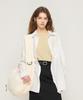 Cargobros For Woman Street Oversized Crossbody Shoulder Bag (Ivory)