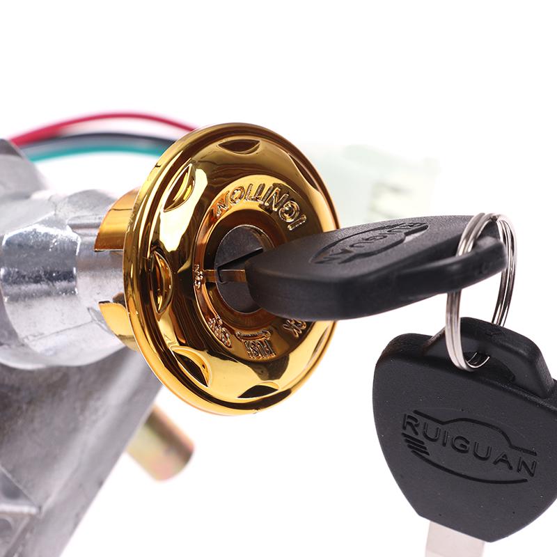 Qiaoge 4 Cables Lock Little Turtle Power Lock Thunder Wang Fuxi Motorcycle Lock