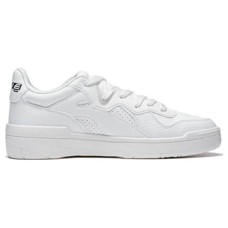 New LiNing Wave LITE Slip Resistant Cushioning Low Top Skateboard Shoes Women's White Gray AGCT116-1