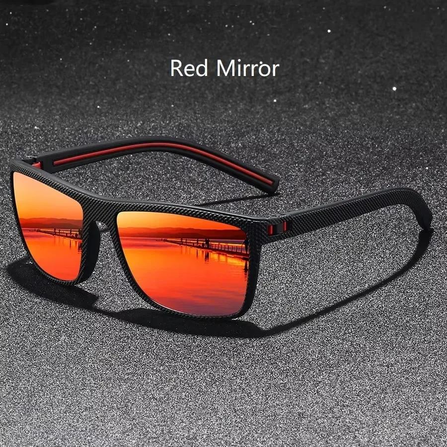 Sunglasses for Men UV400 Protection Lightweight Frame Driving Fishing Golf Square Fashion Sun Glasses Women