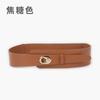 Women'S Elastic Belt With Dress, Suit Temperament Waist Seal, Women'S Elastic Belt, Leather Belt.