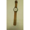 Used SKAGEN SKW6298 Watch Fudo Round Dial Black Silver Belt Leather Bronze Skagen Men's #A