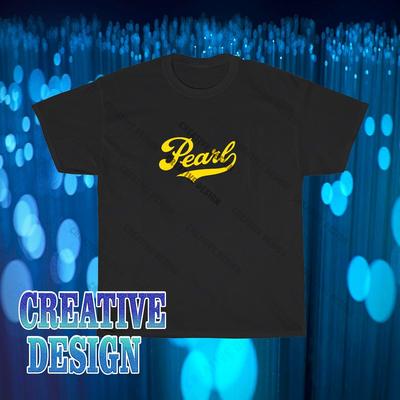 T-Shirt Nuova di Zecca con Logo Pearl Drum da Uomo Divertente Taglia dalla S alla 5XL