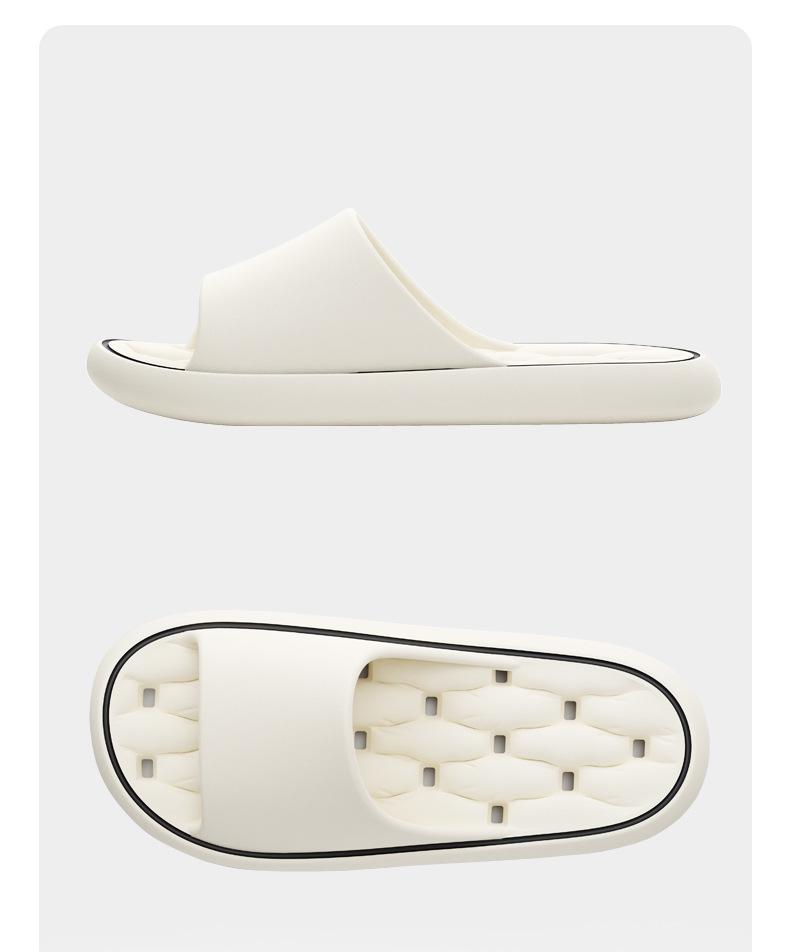 Herren Schnelltrocknende Rutschfeste Duschslipper - Sommer Drainage-Design für Innen-/Badezimmergebrauch