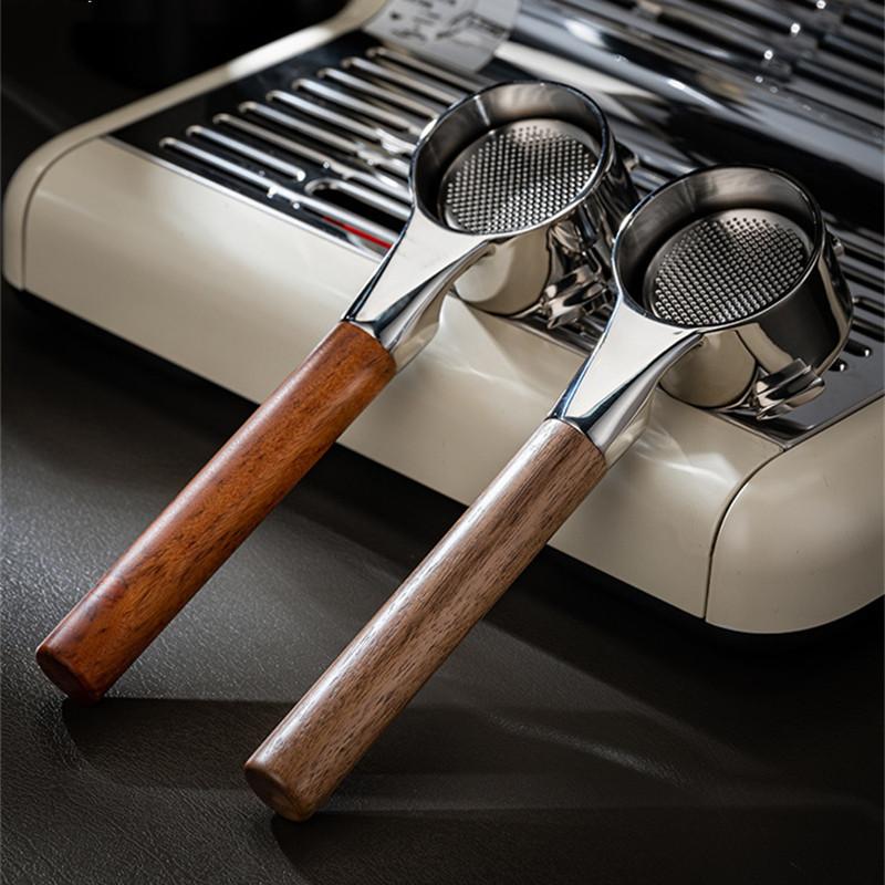 M10 Schraube Holz Kaffee Siebträger Griff Nussbaum/Rosenholz Griff Ersatz für Espressomaschine Cafe Werkzeuge Zubehör