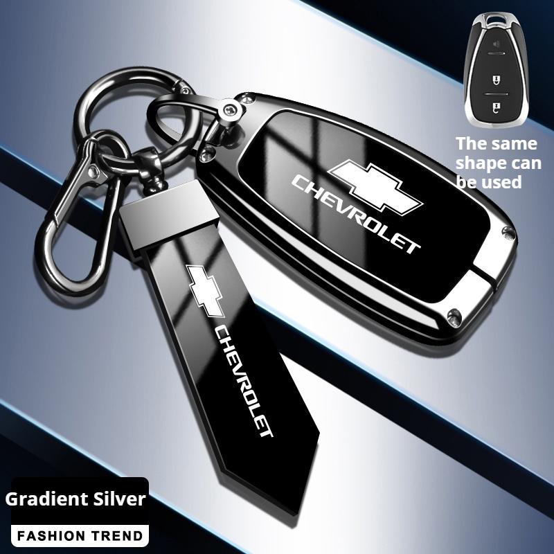 BODCA1 Zinc Alloy Car Key Case Cover Fit For Chevrolet Trailblazer Blazer Chevy Malibu Camaro Cruze Traverse Sonic Volt Car Accessories