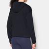 Under Armour Solid Color Waterproof Windproof Sports Training Hooded Jacket Women Jackets Black 1290202-001