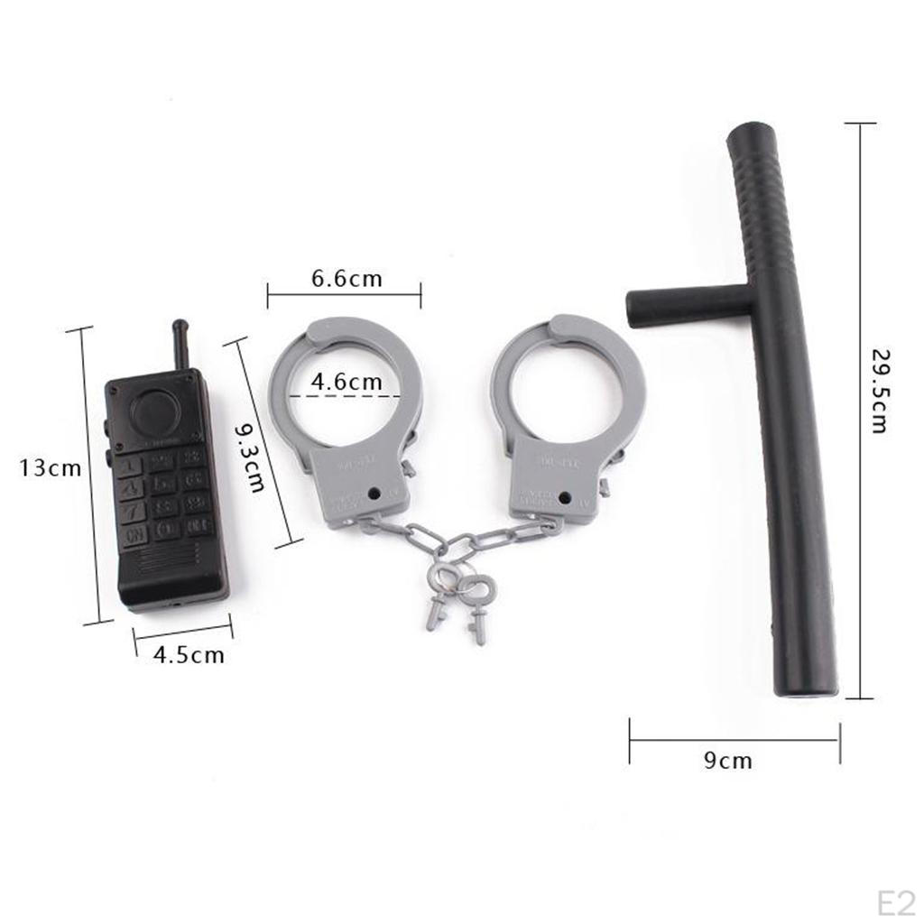 Officer Deputy Role Play Set for Kids Boys