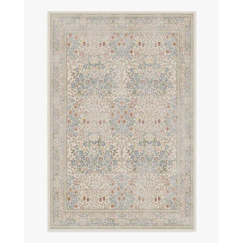 

Carpet for Living Room French Retro Style Multi-colored Rug Soft Machine Washable Non-slip Floor Mat Large Size Rugs Home Decor 50x80cm