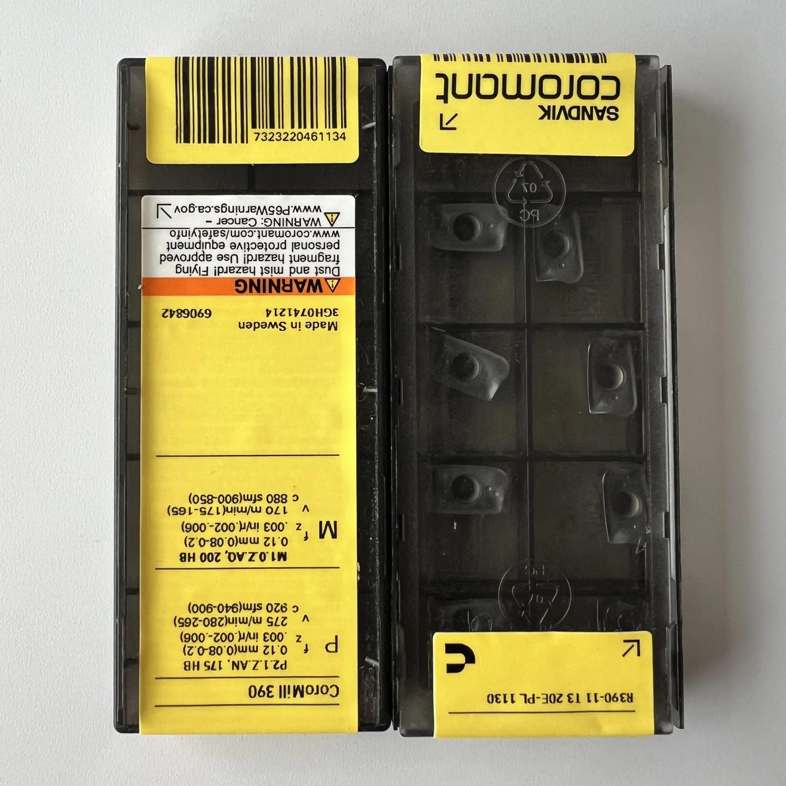 

SANDVIK / R390-11T320E-PL 1130 / Industrial indexable Carbide Inserts 10 Pcs