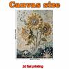 Pearl The Charming Sunflowers DIY Diamond Art Kits 15.7x19.6inch Gem Art Diamond Painting Kits Without Frame for Adults Gift Idea Home Wall Decor