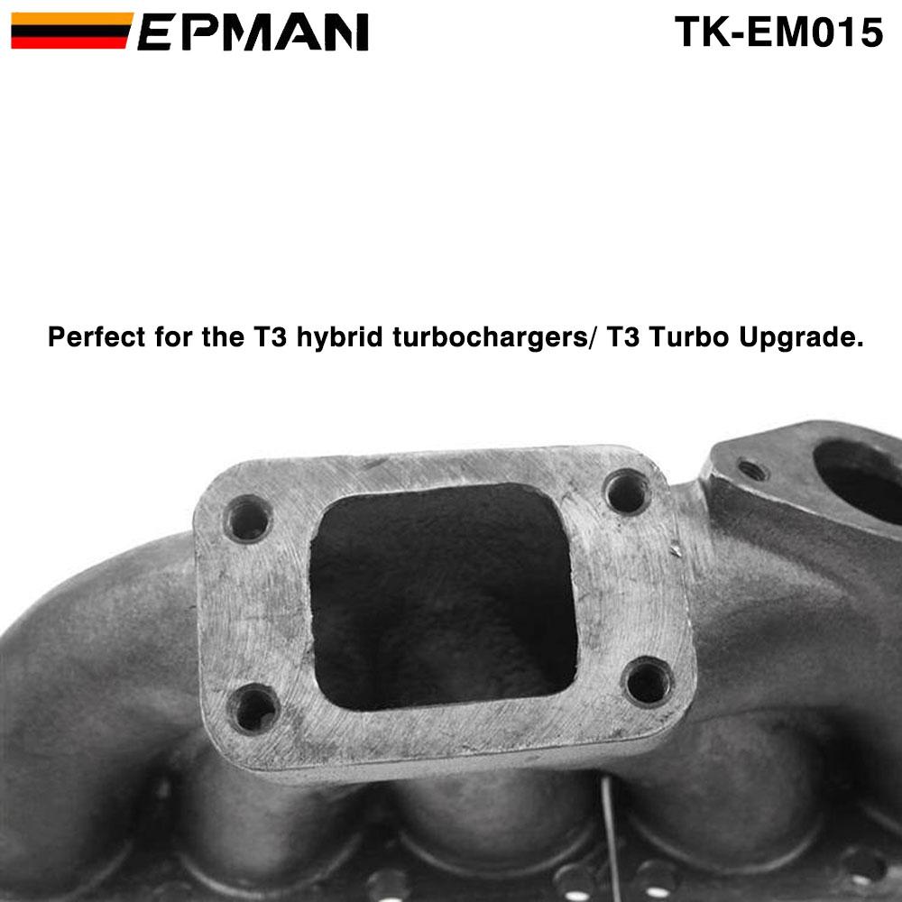 Collettore di scarico turbo EPMAN T3 per VW Golf 4 VR6 2.8L 24V Adatto wastegate 38MM EP-EM015
