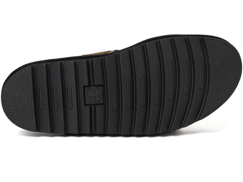 Dr. Martens Miles Brand Sandals, Black, Olive, 9 Women/8 Men