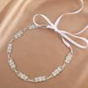Factory Rose Gold Diamond Piece Bridal Rhinestone Waist Seal Women'S Diamond Jewelry Belt