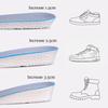 1.5-3.5CM Height Increase Insoles for Feet Shock Absorption Arch Support Templates Shoe Inserts Man Women Insole for Shoes Sole