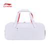 New LiNing Fabric/Outer Aluminum Film Gym Bag Regular Unisex White Red ABJR020-5