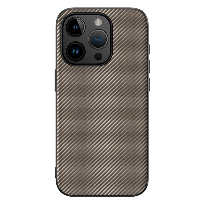 PU Leather+TPU Back Case for iPhone 15 Pro Max,Shockproof Phone Cover